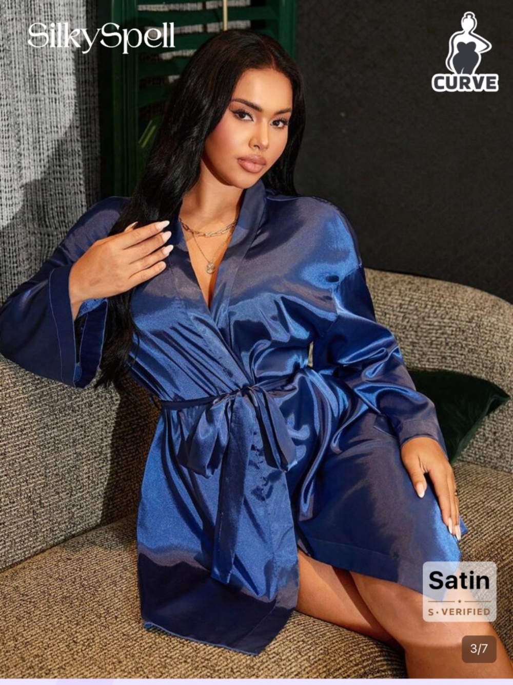 Silk Robe - Picture 3 of 6